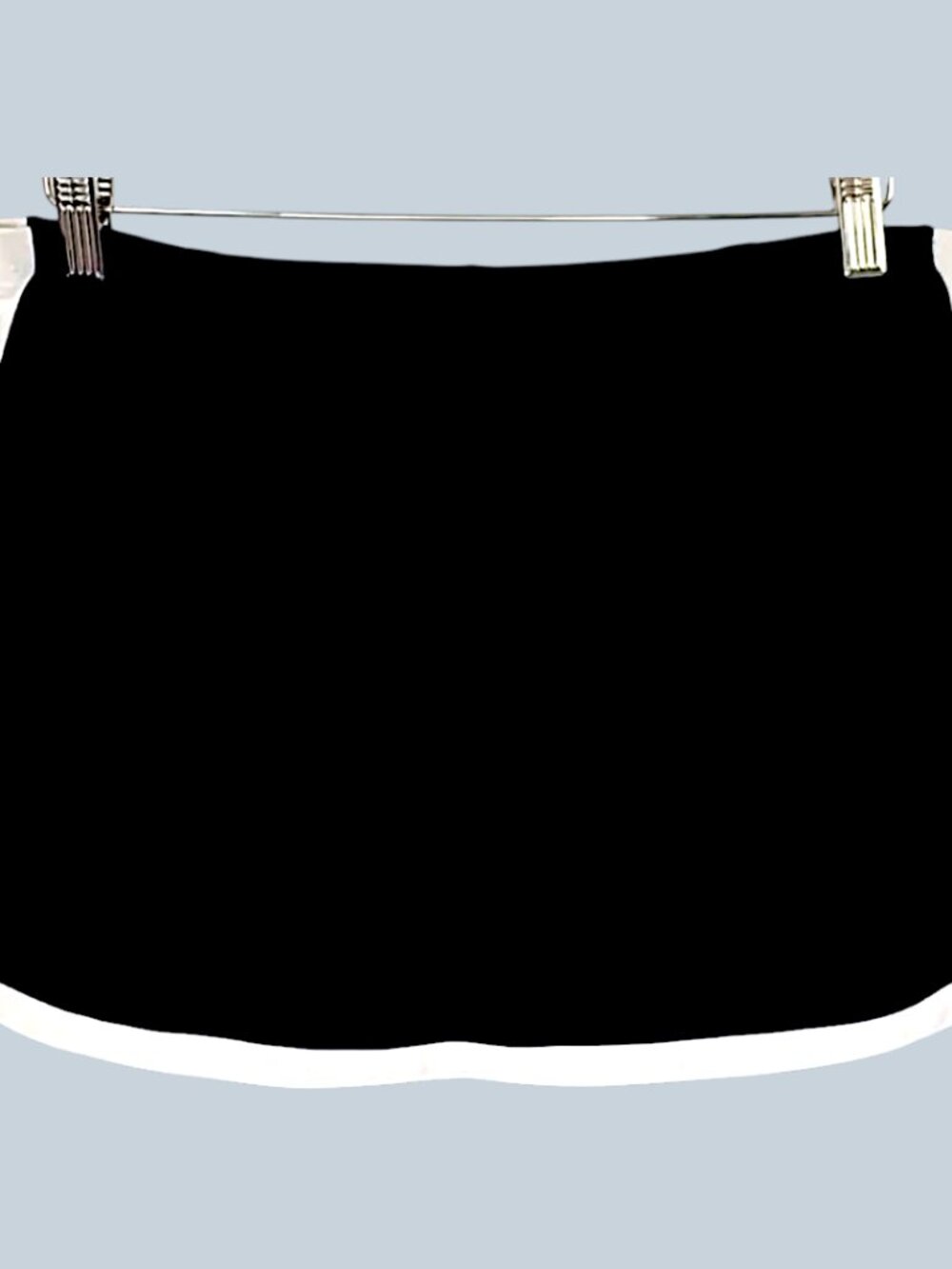 Nike Tennis Skort Black with White Logo & Trim Size Small - Picture 3 of 5
